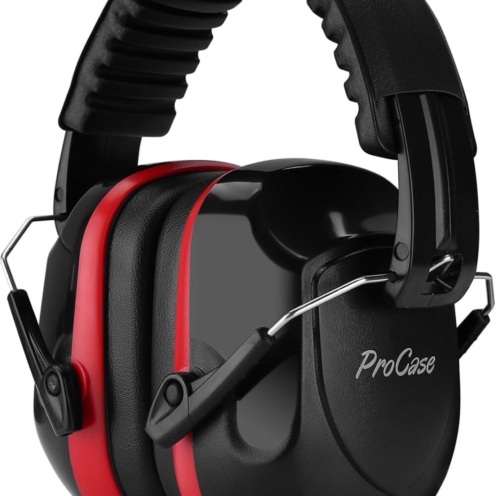 ProCase Hearing Protection Ear Muffs SNR 33dB, Noise Cancelling Headphones